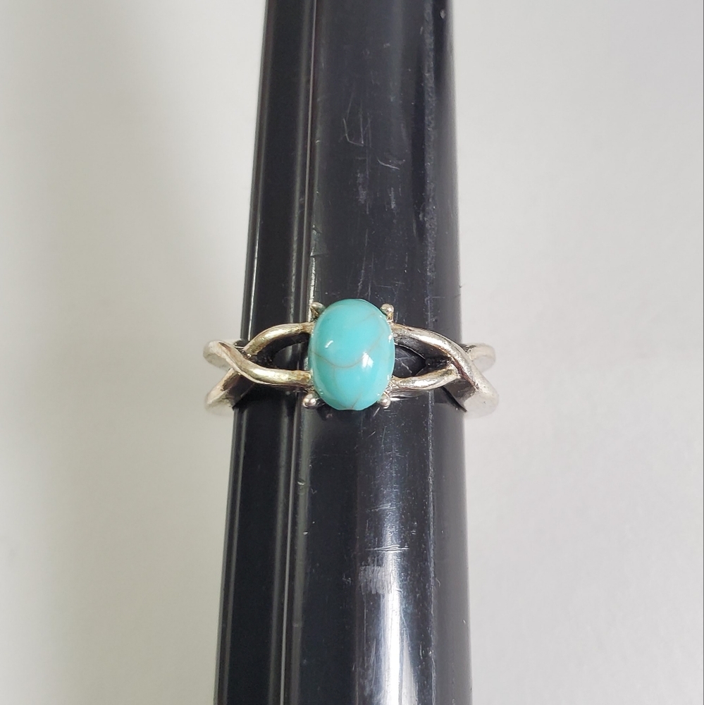 Silver Turquoise Ring - Picture 4 of 4